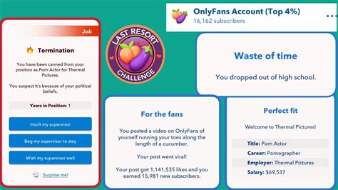 bitlife onlyfans|BitLife: How to Complete the Last Resort Challenge .